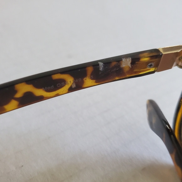 Oscar de la renta ladies sunglasses tortoise - Picture 4 of 6